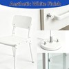 Klfte 165PCS #6 White Head Screws for 2.8mm-3.0mm Holes, White