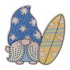 DIY Rhinestone Painting Keychains Cute Dwarfs Shape Stress Relief Improve