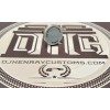 technics 1200 Mk2 on off knob brushed aluminum black text