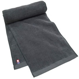 Murakami Towel, Imabari Towel, Sports Towel, 16 Colors, M Color, 8.7 x 53.1 inches (22 x 135 cm), Quick Drying, Swim Towel, Scarf Towel, m-st1 (No.02, Dark Gray)