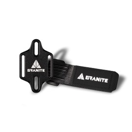 Granite Portaledge Fascia per Attacco Utensile per Supporto Portaborraccia per Bicicletta per Attrezzi e Camere d'Aria (Nero)
