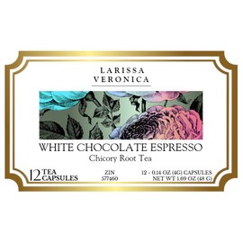 White Chocolate Espresso Chicory Root Tea (Single Serve K-Cup Pods) (12 pods, ZIN: 577460) - 3 Pack