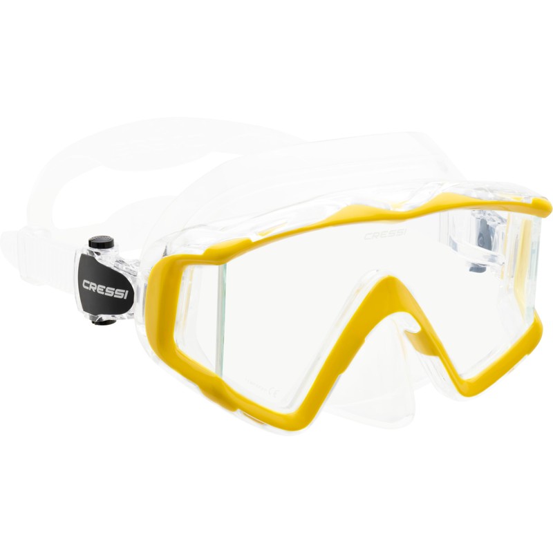 CRESSI Pano 3, Clear/Yellow