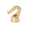 B&P Lamp® Modern Style Cast Brass Lighting Hook with Wire