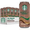 Starbucks Doubleshot Energy Drink Coffee Beverage, Mocha, Iced Coffee, 15