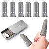 Professional Pure Silver Fiber Finger Sleeves Gloves for Mobile Gaming