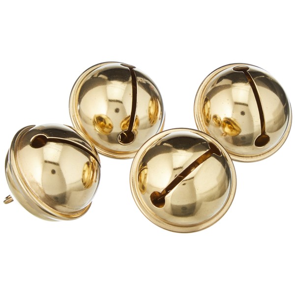 Rayher Set of Four Metal Bells for Crafting, Card Making