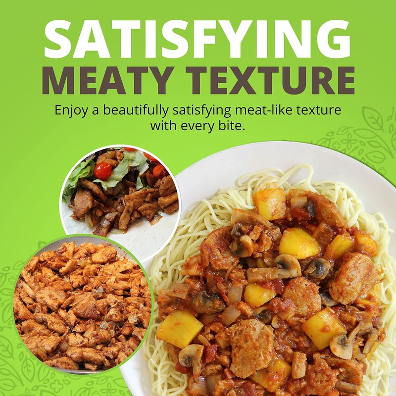 Plant Basics - Hearty Plant Protein - Unflavored Chunks, 1