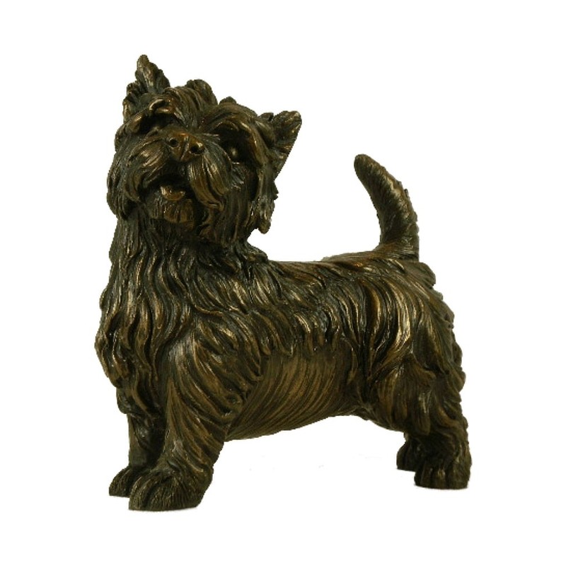 Bronze Sculptures Bronzed West Highland Terrier Dog SCULPTURE