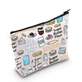 Musical Inspired Gift Musical Theater Zipper Pouch Makeup Bag Gift For Actor Actress (Wait-ress Bag)