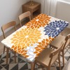 Yesad - Mantel rectangular lavable con elástico, ajustable impermeable para