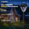 Ensenior 8-Pack Solar Lights Outdoor, Auto ON/Off 6500K LED Solar