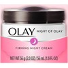 OLAY Night of OLAY Crema reafirmante 2 oz, Pacquete 6