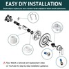 Upgrade Metal 116653 Shower Handle Adapter Kit for Moen Posi-Temp