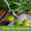 Lemon Squeezers, DALOMGZL Stainless Steel Manual Citrus Squeezer, Lime Squeezer