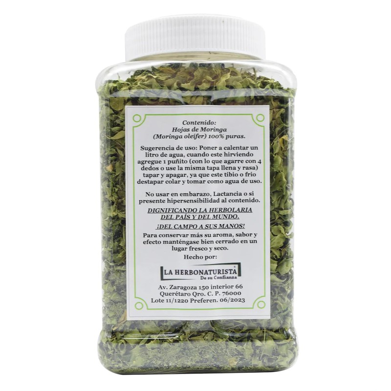 Moringa hojas selectas c/50 g La Herbonaturista