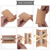 HSEAMALL 50PCS Wedding Favour Candy Boxes, Kraft Paper Pillow Gift