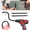 Flexible Drill Bit Extension and Universal Socket Wrench Tool Set,