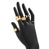 Chunky Gold Ring Set for Women – Stackable Statement Thumb