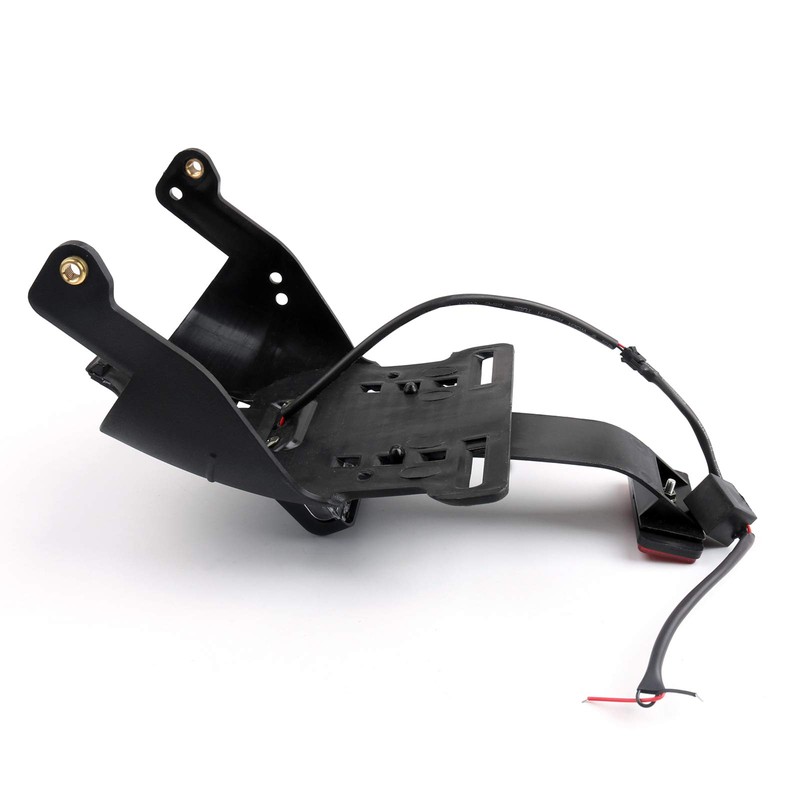 Topteng Fender Mount License Plate Brake Light Suitable for Sportster
