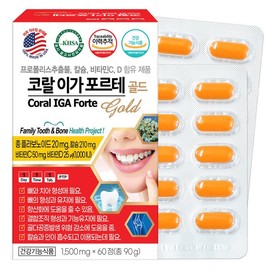 프로폴리스 코랄 이가포르테 60정 치아 뼈 칼슘 영양제 Propolis Coral Iga Forte 60 Tablets Dental Bone Calcium Supplement