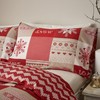 Catherine Lansfield Christmas Let It Snow Reversible Single Duvet Cover