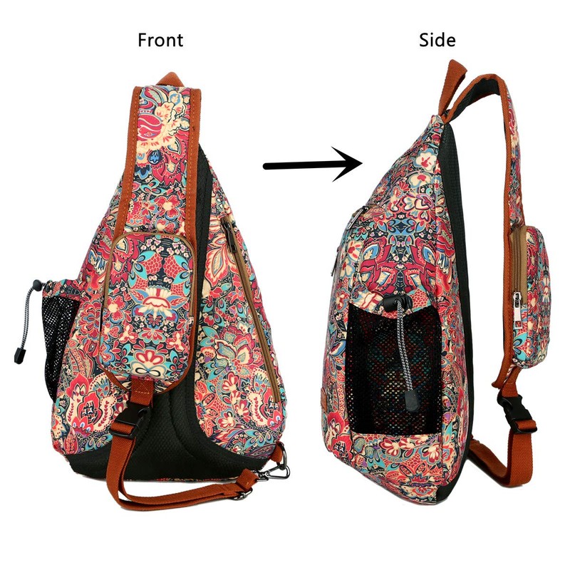 Baosha Sling Backpack Bag Shoulder Chest Bag Travel Hiking Daypack