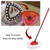 Microfibre Mop Replacement Head for Easy-Wring & Clean Twist Disc