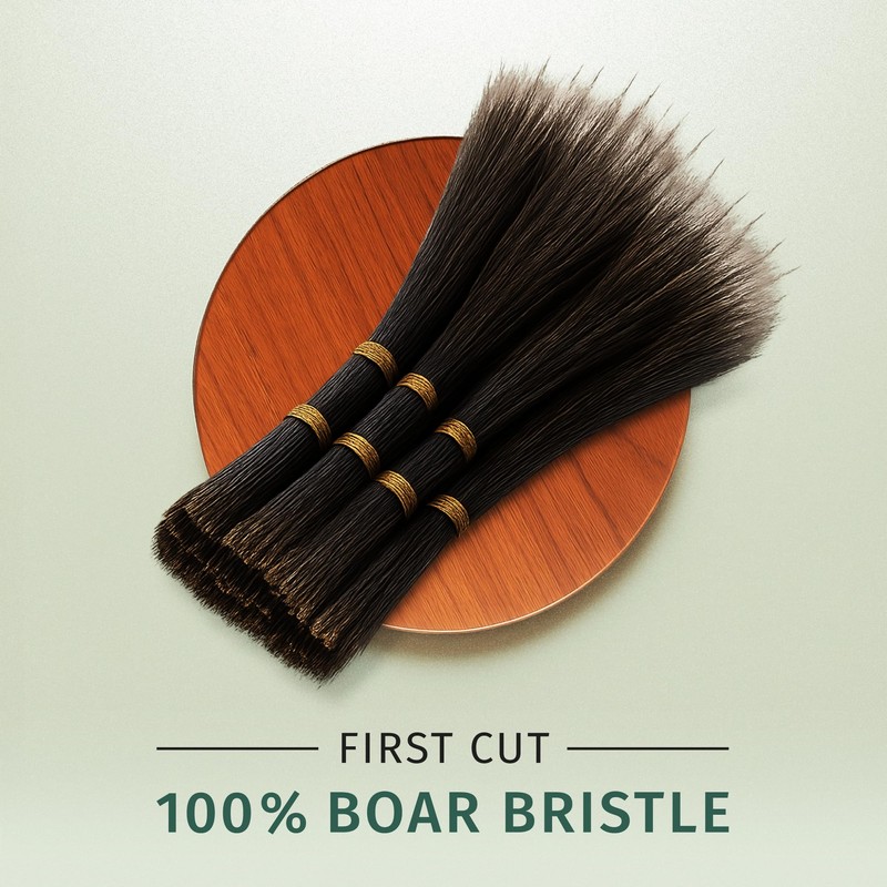 Classic German First Cut 100% Boar Bristle Hair Brush Since
