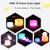 Cube Lights with Remote Control USB Charging Desk Lamp for