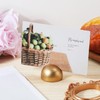 PEUTIER Pack of 24 Round Table Number Holders, Modern Place