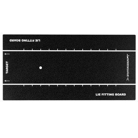 Dynacraft Heavy Duty Golf Club Lie Fitting Board, Textured Surface Training Aid for Indoor/Outdoor Use (No Impact Tape Required)