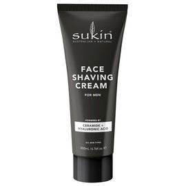 SUKIN Men's Face Shaving Cream 200mL