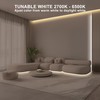 Tatazone 16.4ft COB Led Strip Light with RF Remote, Tunable