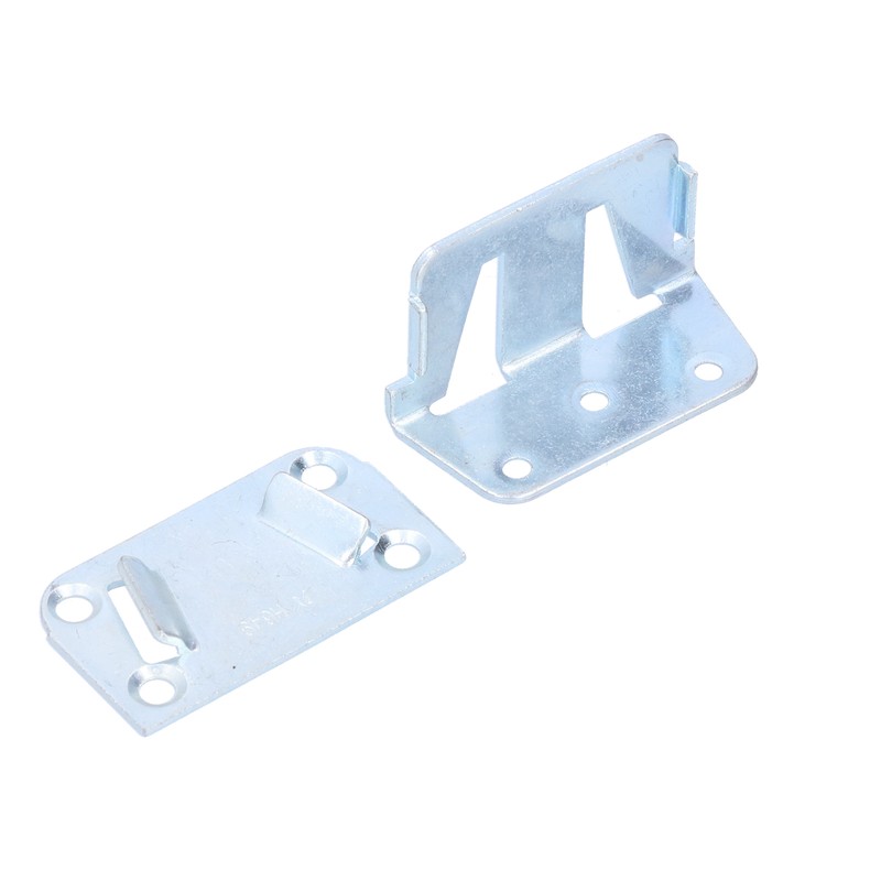 4PCS Bed Rail Brackets Portable Stainless Steel Bearing Strong Bed