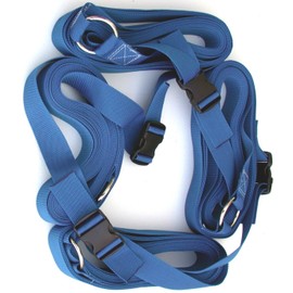 Home Court 2-inch Adjustable 8-Meter Grass Setup Line - M819AG (Blue)