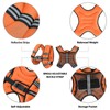 APEXUP APEXUP Weighted Vest with 5lbs/10lbs/15lbs/20lbs/25lbs/30lbs Weights and Reflective Stripe,