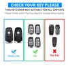 QBUC for Ford Key Fob Cover, Soft TPU Full Protection
