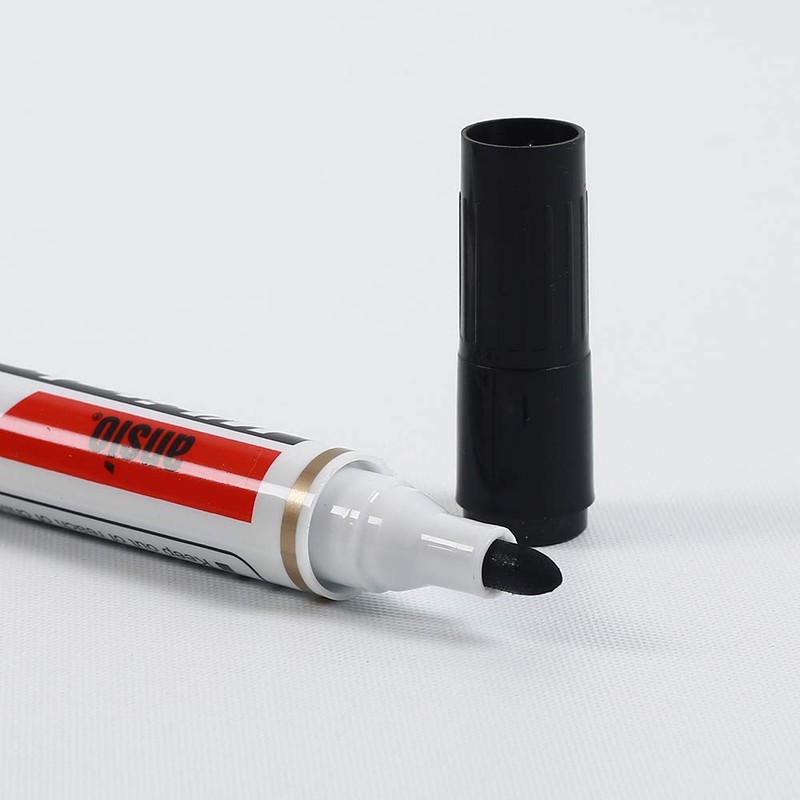 ANSIO Whiteboard Pens, Whiteboard Markers Set with Magnetic Eraser, White