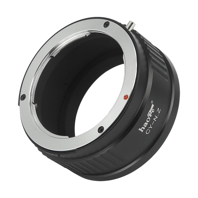 Haoge Manual Lens Mount Adapter for Contax/Yashica C/Y CY Mount