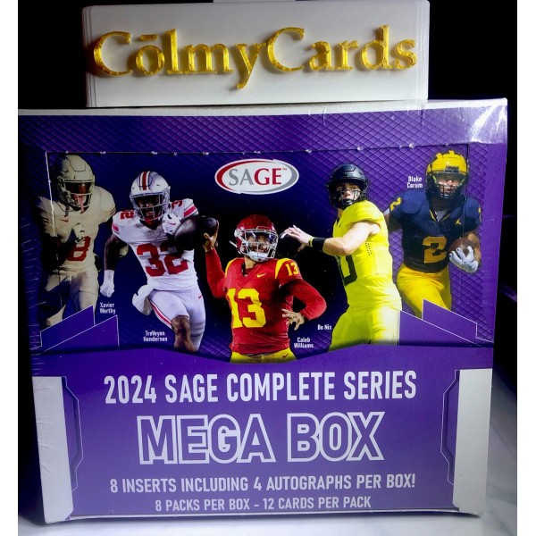 2024 Sage Mega Box Complete Series Caleb Williams AUTOS Rookies