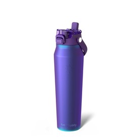 Bottle Buddy | Dual Function lid Water Bottle | Stainless Steel | Double Wall Insulated:_Nebula_32