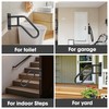 Hand Rails for Outdoor Steps - U-Shaped Safety Handle, Wall