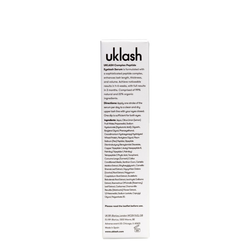 UKLASH Complex Peptide Eyelash Serum 3ml