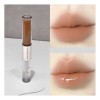 ~! Dual Lip Gloss, Tinte Mate, Impermeable, Hidratante ~!!! Light