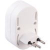 revolt USB Charger Socket: 2-in-1 Socket with 230 V Output,