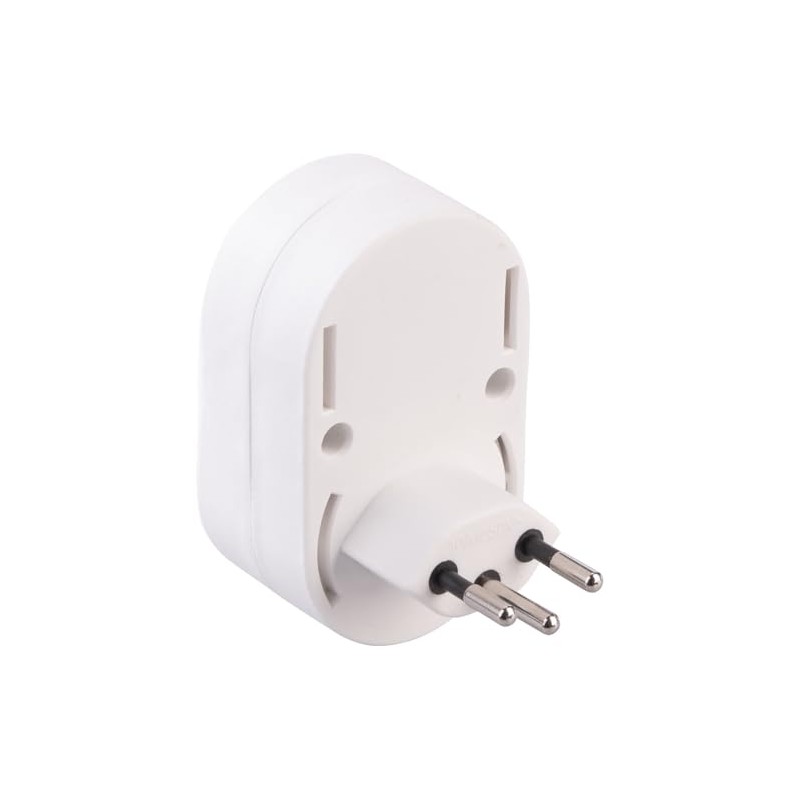 revolt USB Charger Socket: 2-in-1 Socket with 230 V Output,