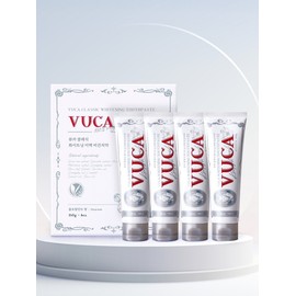 Buca Classic Whitening Whitening Vegan Toothpaste Floral Mint Flavor 160g 4 Pieces / 뷰카 클래식 화이트닝 미백 비건치약 플로럴민트향 160g 4개입
