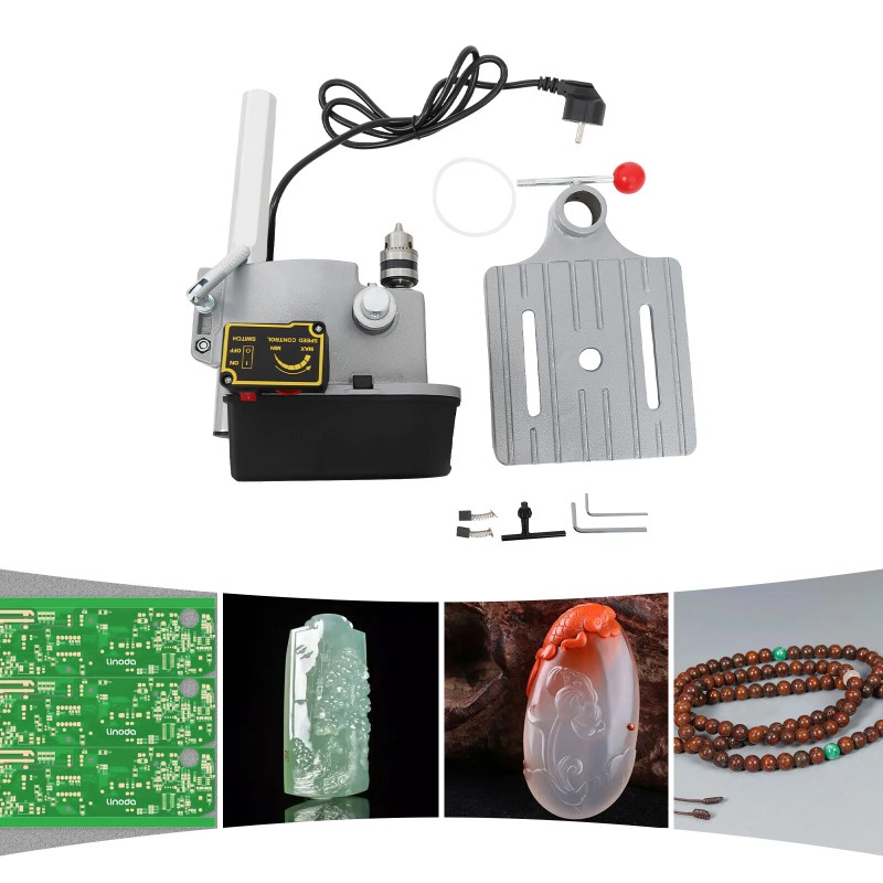 SENDERPICK Portable Mini Bench Drill Press Bench Compact Small Electric