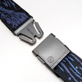 Arcade Belts A2 Out of Range Unisex Adventure Belt: Heavy Duty Stretch, Metal Free Buckle, Out of Range - Navy